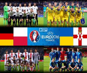 puzzel Groep C, Euro 2016