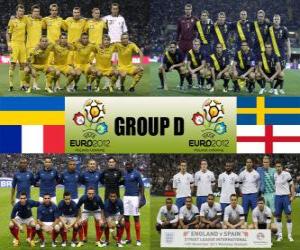 puzzel Groep D - Euro 2012-