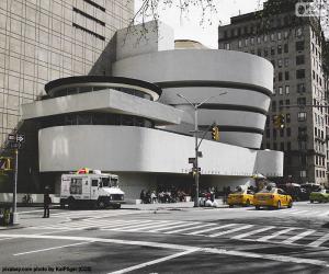 puzzel Guggenheim Museum in New York