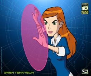 puzzel Gwen&#39;s neef Ben 10