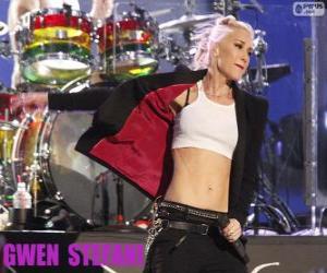 puzzel Gwen Stefani, Amerikaans zangeres