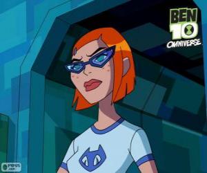 puzzel Gwen Tennyson, Ben 10 Omniversum