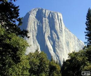 puzzel Half Dome, Yosemite, Verenigde Staten