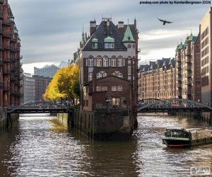 puzzel Hamburg, Duitsland