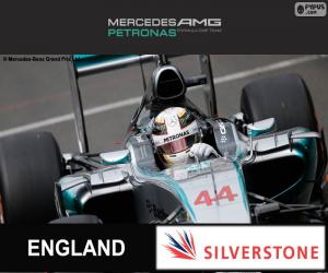 puzzel Hamilton GP Groot-Brittannië 2015