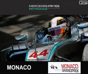 puzzel Hamilton G.P. Monaco 2015