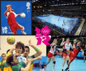 puzzel Handbal - Londen 2012 -