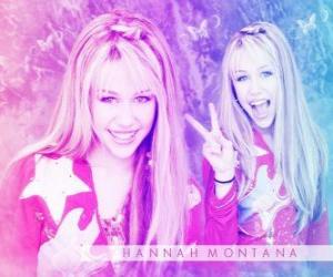 puzzel Hannah Montana
