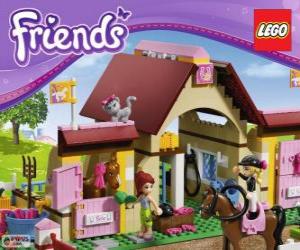 puzzel Heartlake stallen Lego Friends