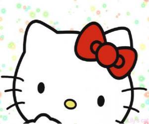 puzzel Hello Kitty gezicht