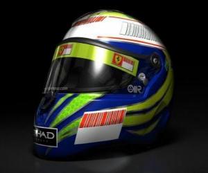 puzzel Helm Felipe Massa 2010