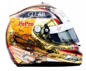 puzzel Helm Timo Glock 2010