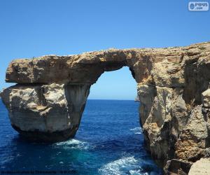 puzzel Het Blauwe Raam, Malta