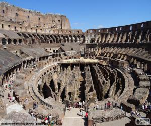 puzzel Het Colosseum in Rome