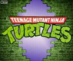 puzzel Het logo van Ninja Turtles