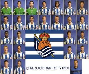 puzzel Het team van Real Sociedad 2010-11