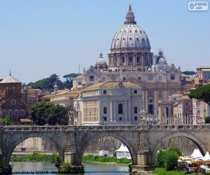 puzzel Het Vaticaan, Rome, Italië
