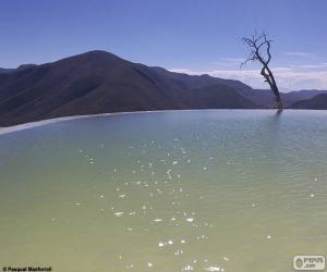 puzzel Hierve el Agua, Mexico