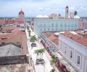 puzzel Historische centrum van Cienfuegos, Cuba