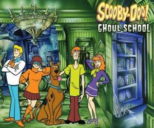 puzzel hoofdpersonen van Scooby-Doo