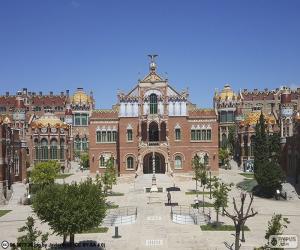 puzzel Hospital de Sant Pau, Barcelona