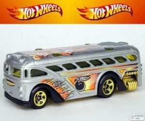 puzzel Hot Wheels bus