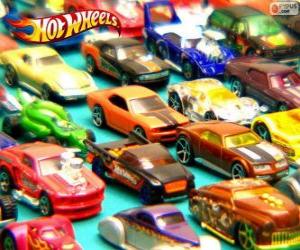 puzzel Hot Wheels cars