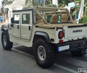 puzzel Hummer H1 Cabrio