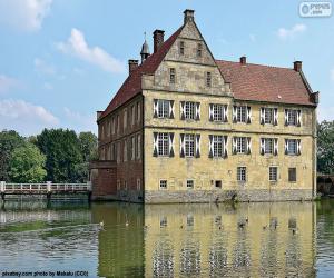 puzzel Hülshoff Castle, Duitsland