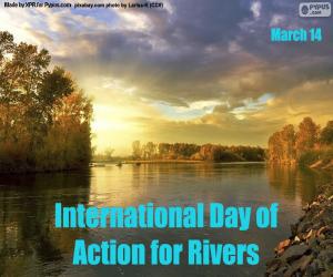 puzzel Internationale Actiedag voor rivieren