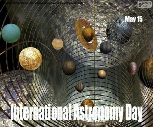 puzzel Internationale Astronomie dag