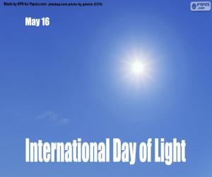 puzzel Internationale Dag van het Licht