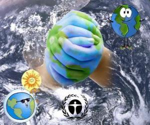 puzzel Internationale Dag voor de Bescherming van de ozonlaag, 16 september