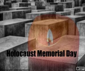 puzzel Internationale Herdenkingsdag voor de Holocaust