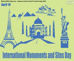 puzzel Internationale Monumenten- en Sitesdag