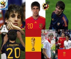 puzzel Javi Martinez (Levering van Spanje) Spaanse nationale elftal Middenvelder