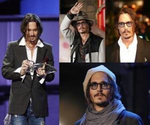 puzzel Johnny Depp is een Amerikaans acteur.