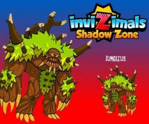 puzzel Jungleus. Invizimals Shadow Zone. Guardian Spirit van het bos