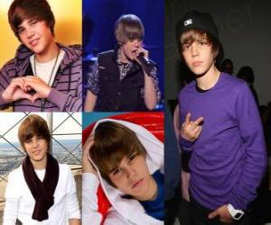 puzzel Justin Bieber is een Canadese zangeres.