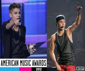 puzzel Justin Bieber, Music Awards 2012