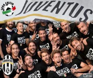 puzzel Juventus kampioen 2013-20014