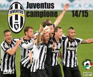 puzzel Juventus kampioen 2014-20015