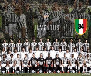 puzzel Juventus kampioen 2015-20016