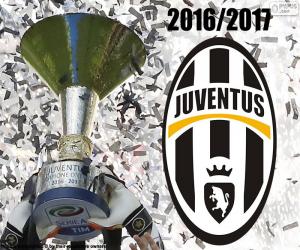 puzzel Juventus, kampioen 2016-2017