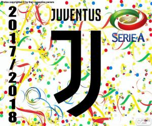 puzzel Juventus, kampioen 2017-2018