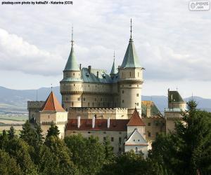 puzzel Kasteel Bojnice, Slowakije