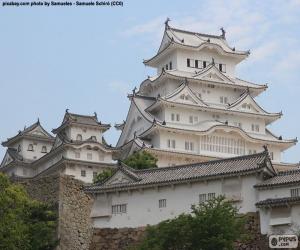 puzzel Kasteel Himeji, Japan