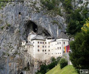 puzzel Kasteel Predjama, Slovenië