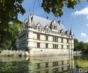 puzzel Kasteel van Azay-le-Rideau