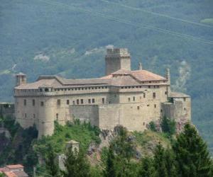 puzzel Kasteel van Bardi, Italië